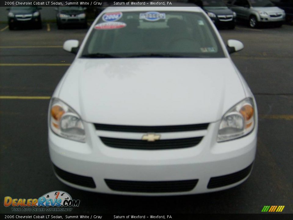 2006 Chevrolet Cobalt LT Sedan Summit White / Gray Photo #7