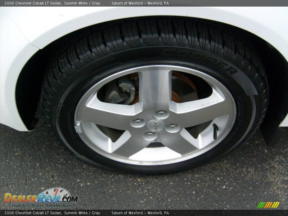 2006 Chevrolet Cobalt LT Sedan Summit White / Gray Photo #9