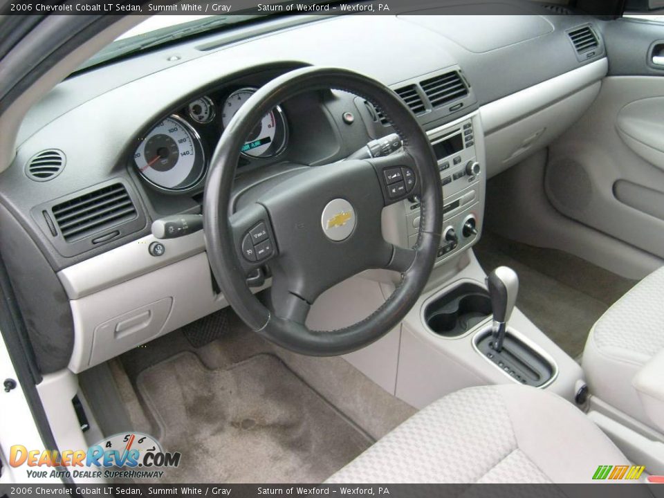 2006 Chevrolet Cobalt LT Sedan Summit White / Gray Photo #11