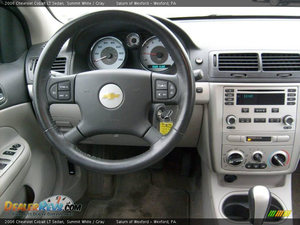 2006 Chevrolet Cobalt LT Sedan Summit White / Gray Photo #14