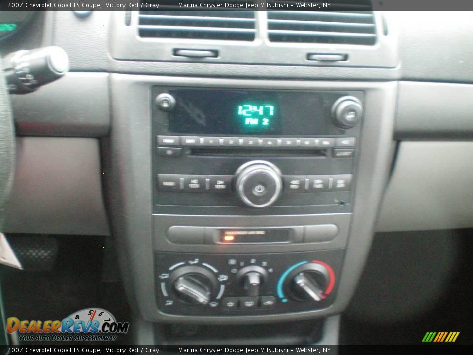 2007 Chevrolet Cobalt LS Coupe Victory Red / Gray Photo #3