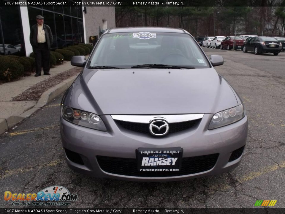 2007 Mazda MAZDA6 i Sport Sedan Tungsten Gray Metallic / Gray Photo #2