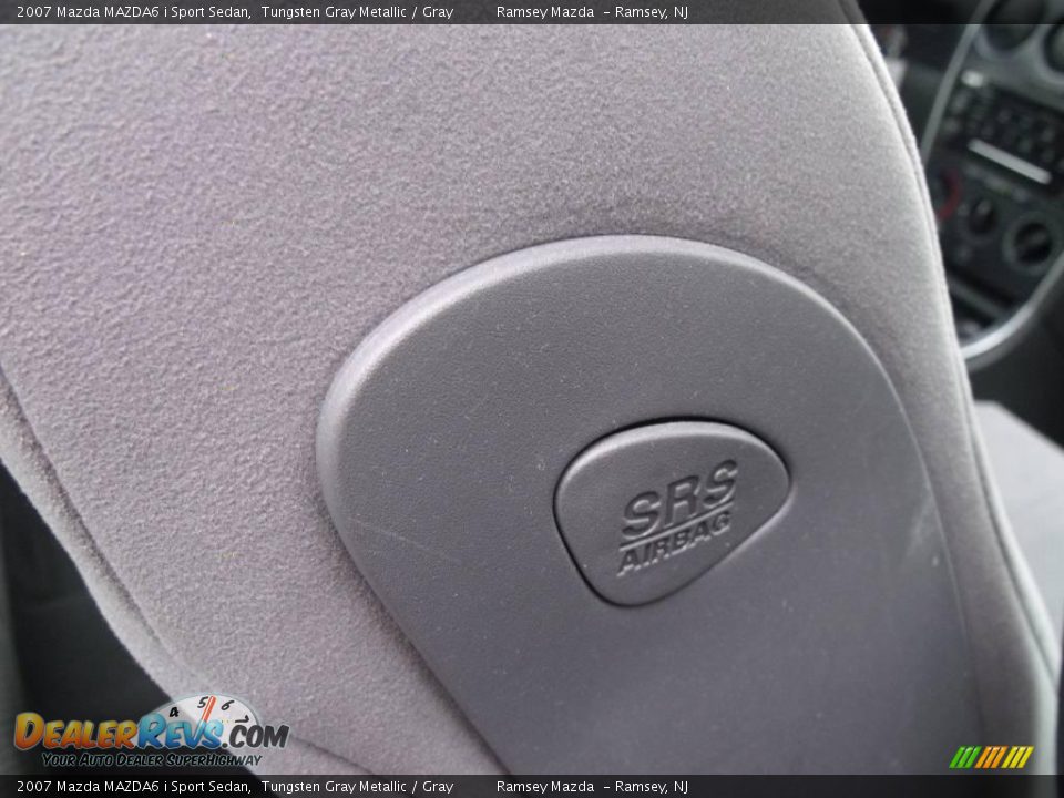 2007 Mazda MAZDA6 i Sport Sedan Tungsten Gray Metallic / Gray Photo #9