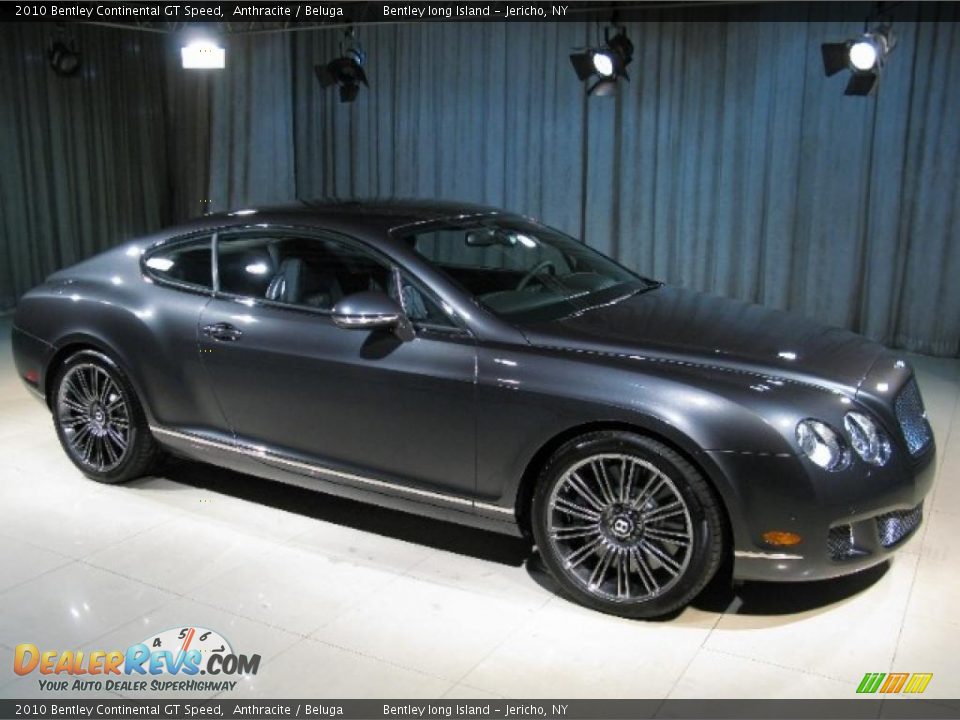 2010 Bentley Continental GT Speed Anthracite / Beluga Photo #3