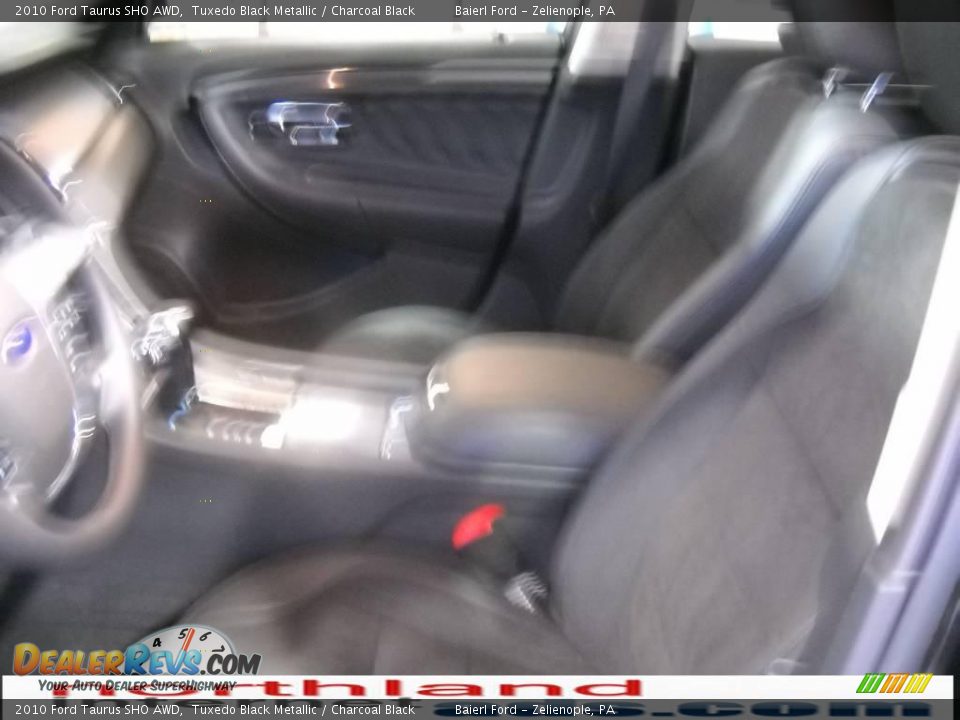 2010 Ford Taurus SHO AWD Tuxedo Black Metallic / Charcoal Black Photo #13