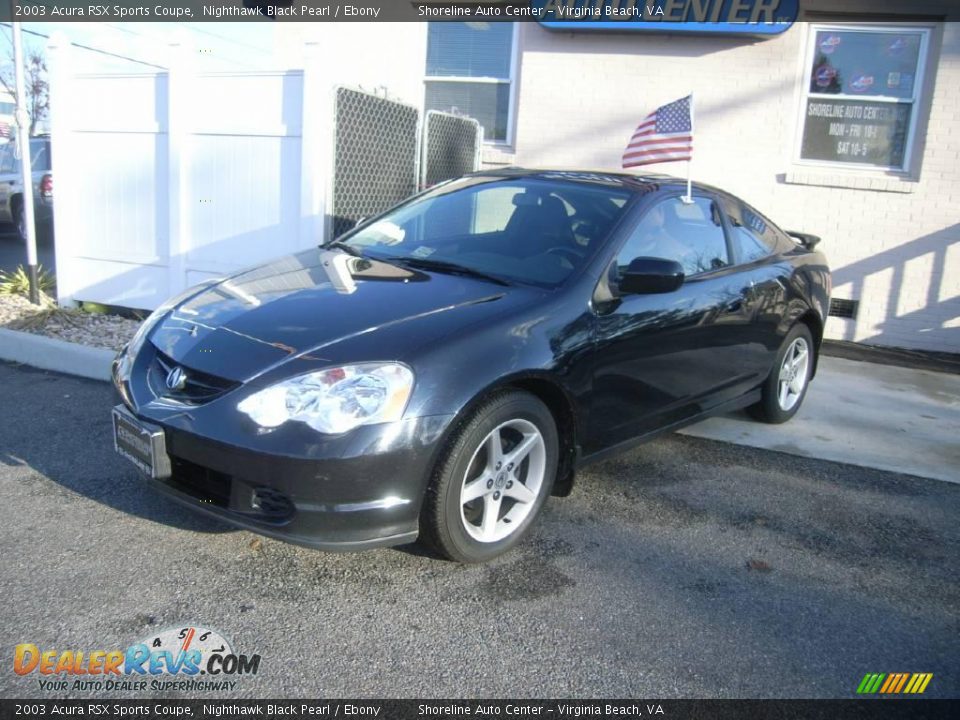 2003 Acura RSX Sports Coupe Nighthawk Black Pearl / Ebony Photo #2