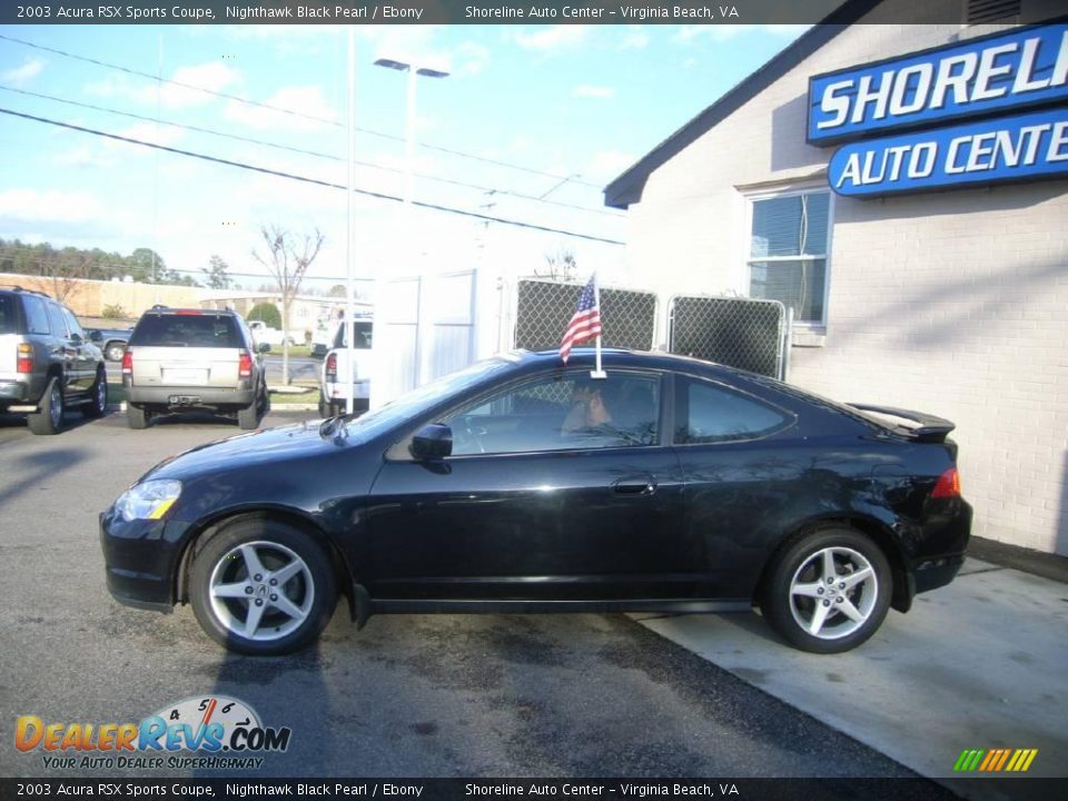 2003 Acura RSX Sports Coupe Nighthawk Black Pearl / Ebony Photo #3