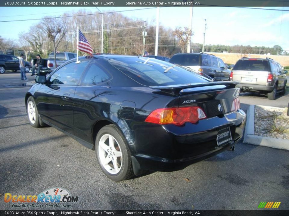 2003 Acura RSX Sports Coupe Nighthawk Black Pearl / Ebony Photo #5