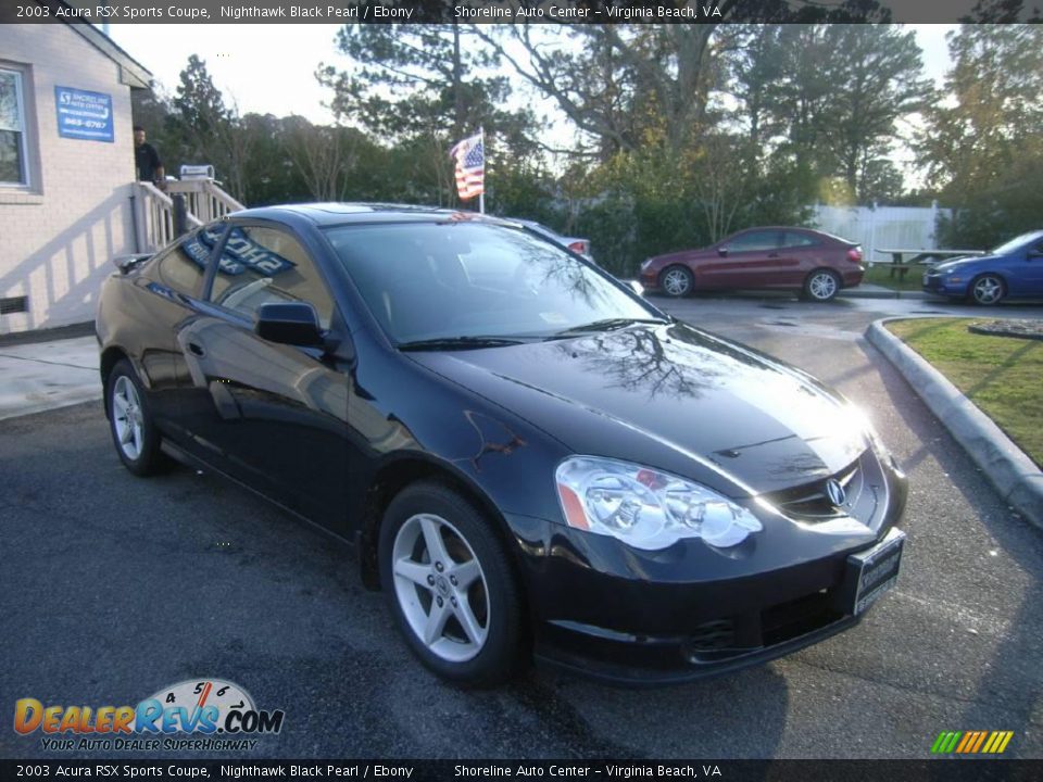 2003 Acura RSX Sports Coupe Nighthawk Black Pearl / Ebony Photo #8