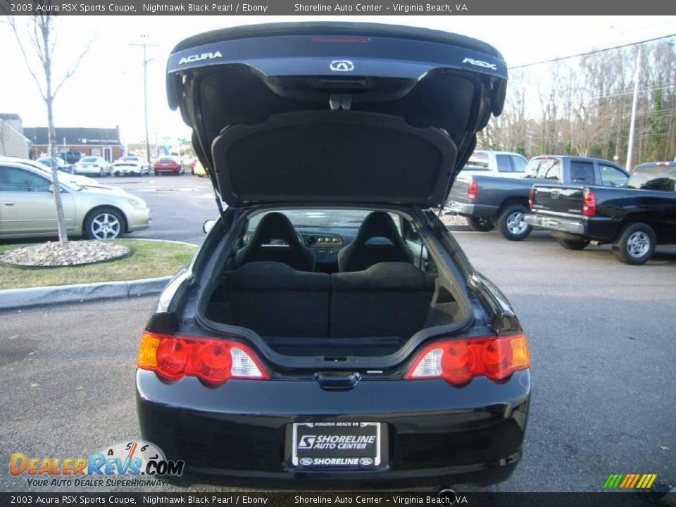 2003 Acura RSX Sports Coupe Nighthawk Black Pearl / Ebony Photo #9