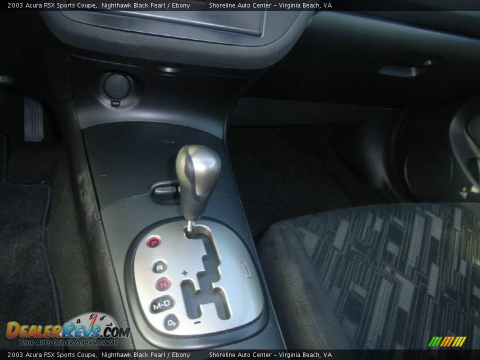 2003 Acura RSX Sports Coupe Nighthawk Black Pearl / Ebony Photo #19