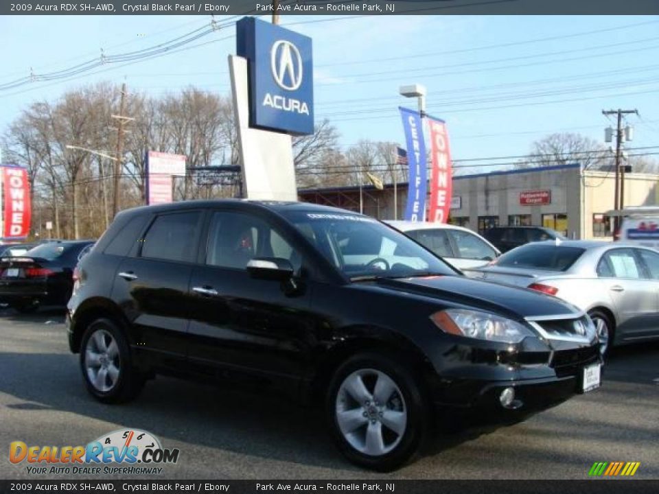 2009 Acura RDX SH-AWD Crystal Black Pearl / Ebony Photo #1