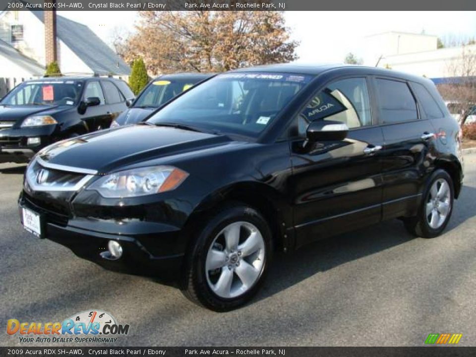 2009 Acura RDX SH-AWD Crystal Black Pearl / Ebony Photo #3