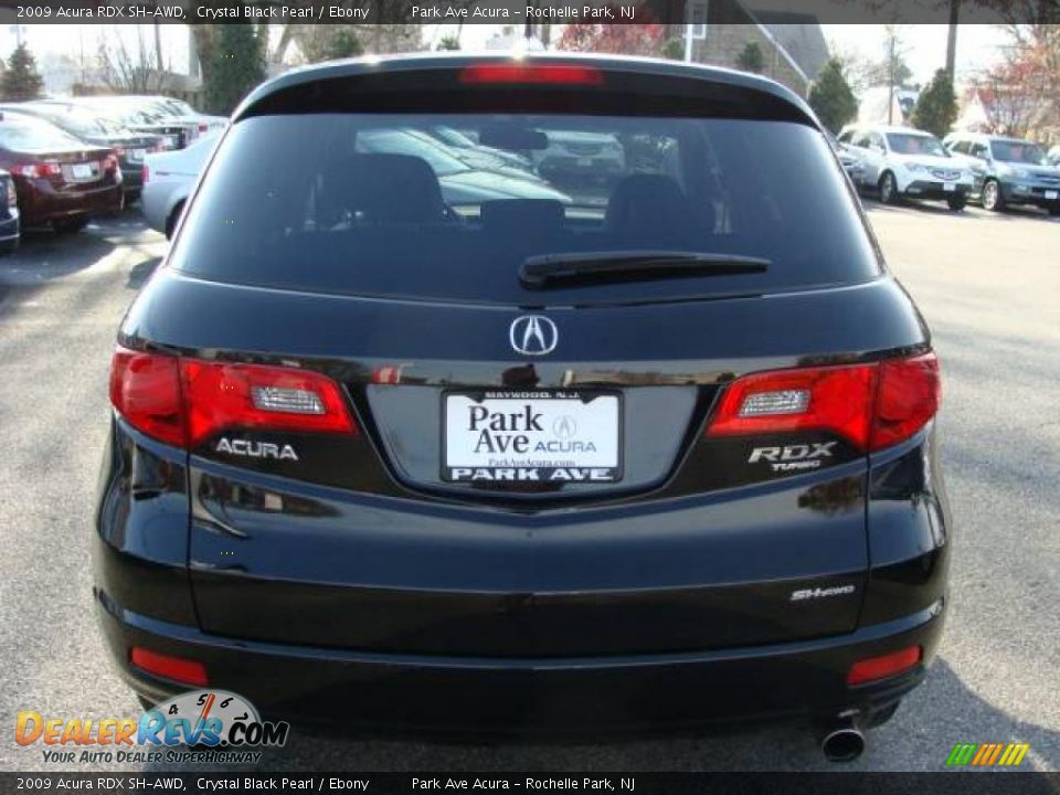 2009 Acura RDX SH-AWD Crystal Black Pearl / Ebony Photo #5