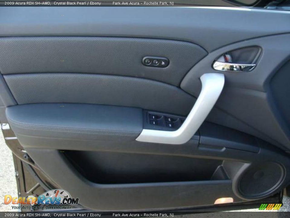 2009 Acura RDX SH-AWD Crystal Black Pearl / Ebony Photo #7