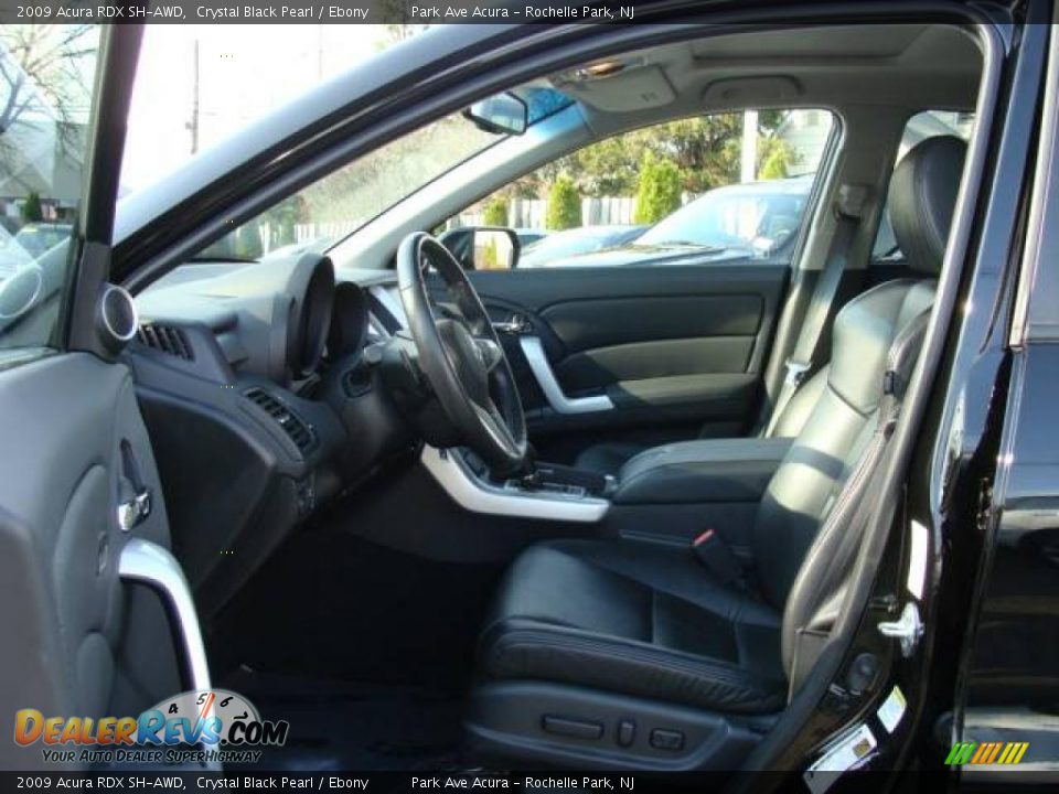 2009 Acura RDX SH-AWD Crystal Black Pearl / Ebony Photo #8