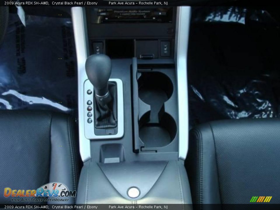 2009 Acura RDX SH-AWD Crystal Black Pearl / Ebony Photo #13