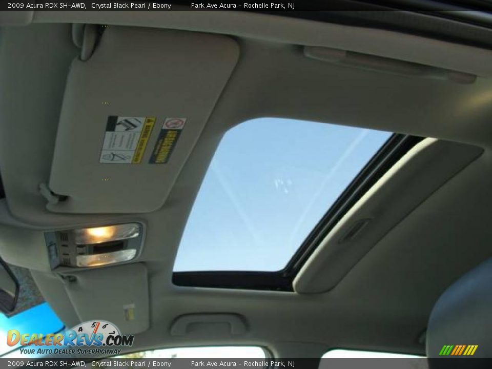 2009 Acura RDX SH-AWD Crystal Black Pearl / Ebony Photo #14