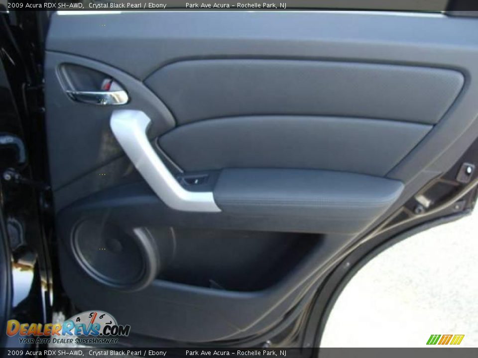 2009 Acura RDX SH-AWD Crystal Black Pearl / Ebony Photo #16