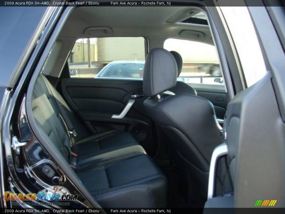 2009 Acura RDX SH-AWD Crystal Black Pearl / Ebony Photo #17