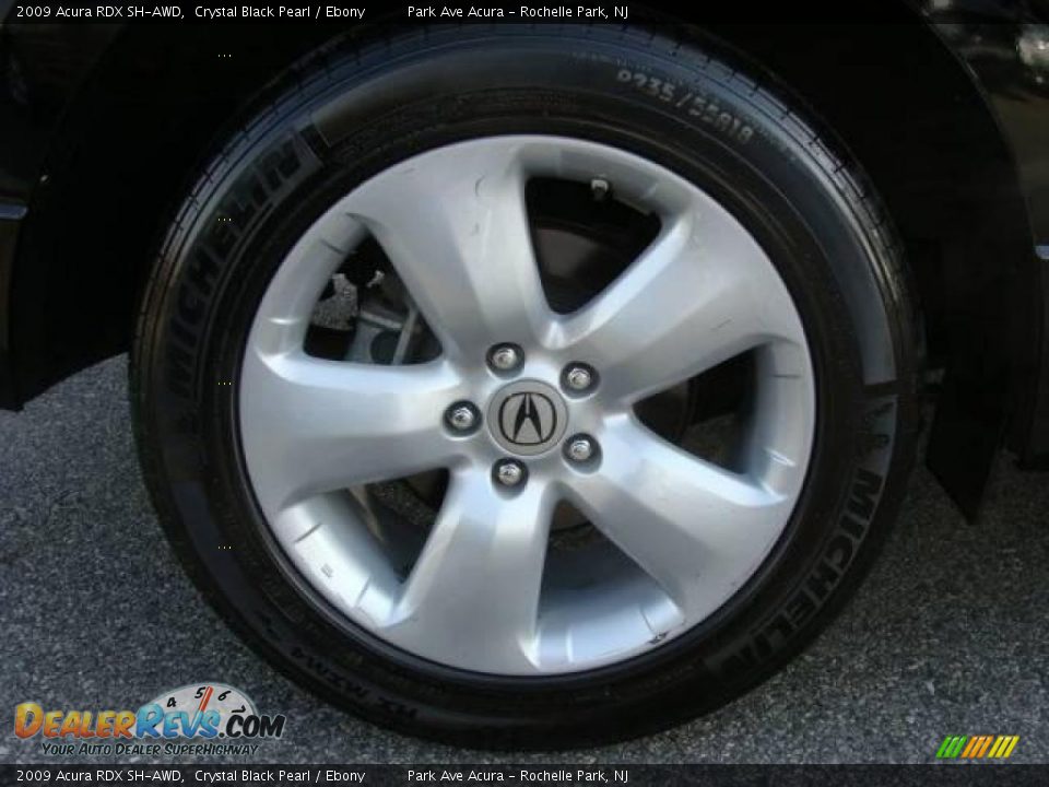 2009 Acura RDX SH-AWD Crystal Black Pearl / Ebony Photo #20