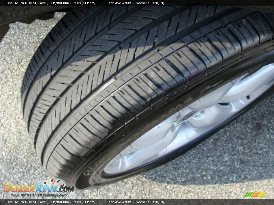 2009 Acura RDX SH-AWD Crystal Black Pearl / Ebony Photo #21
