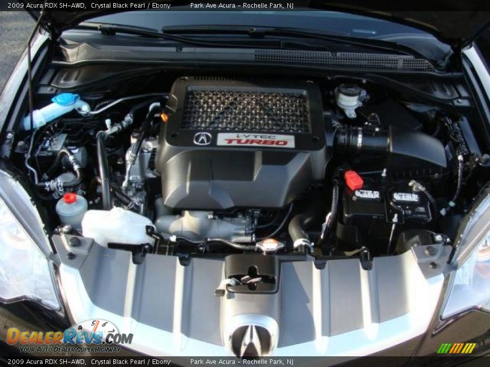 2009 Acura RDX SH-AWD Crystal Black Pearl / Ebony Photo #22