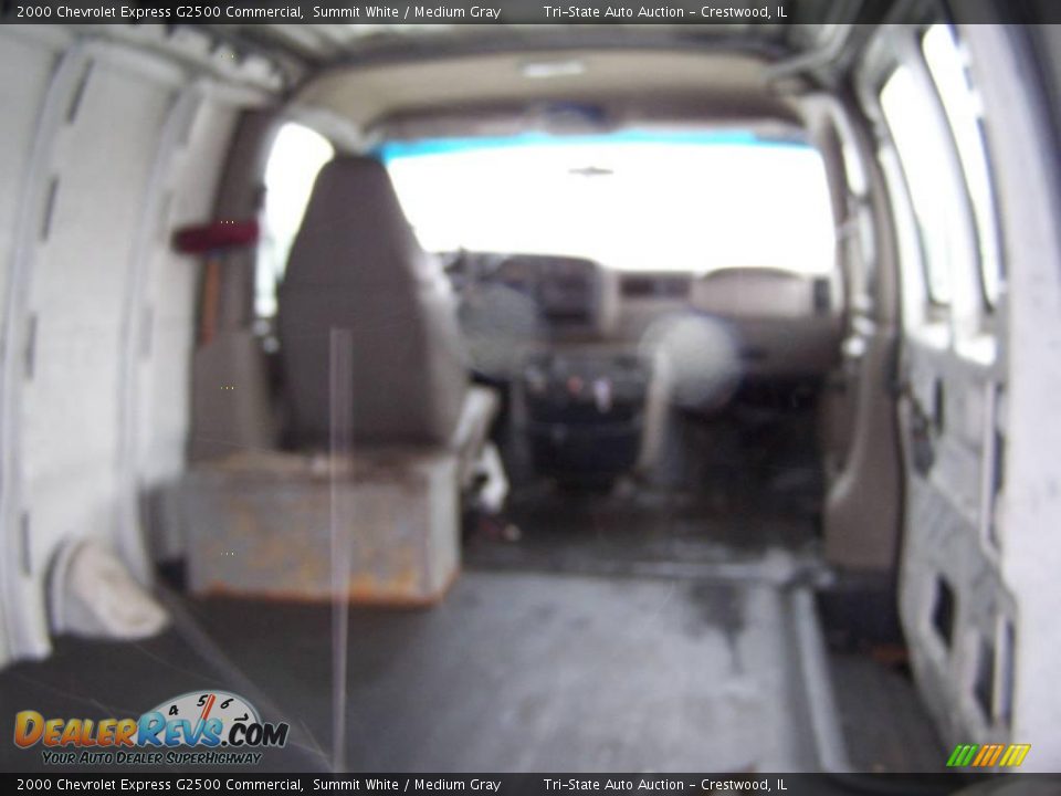 2000 Chevrolet Express G2500 Commercial Summit White / Medium Gray Photo #5