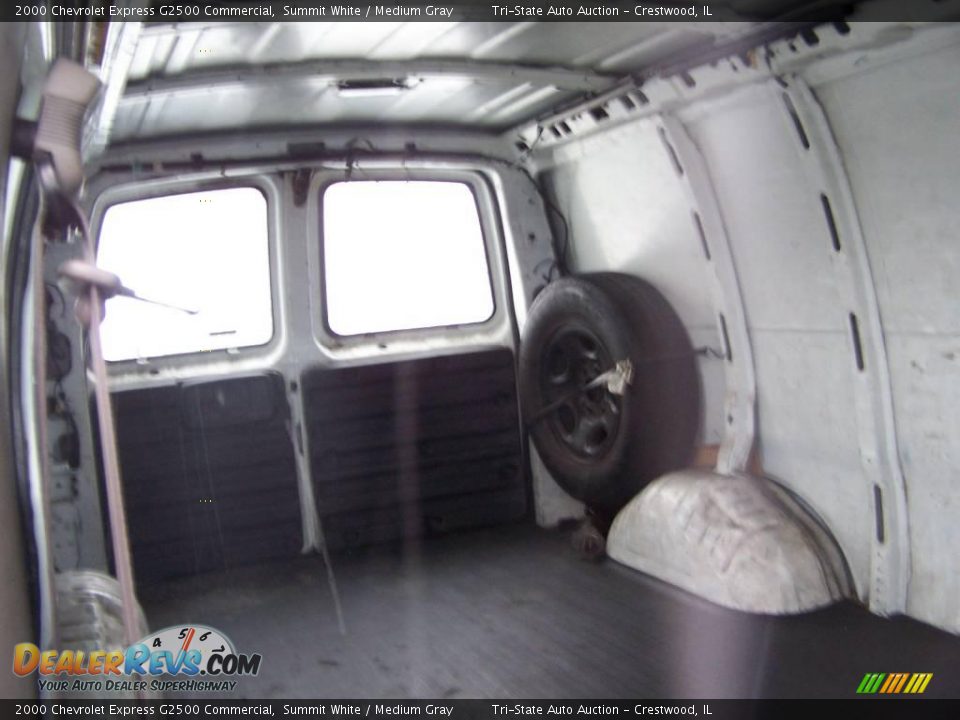 2000 Chevrolet Express G2500 Commercial Summit White / Medium Gray Photo #8