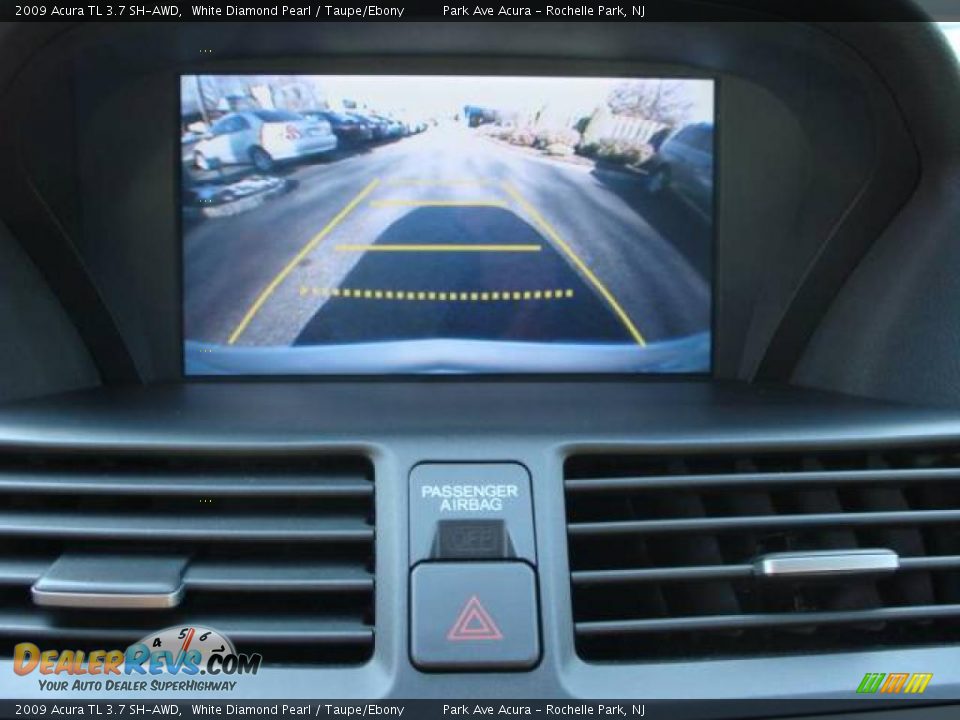 2009 Acura TL 3.7 SH-AWD White Diamond Pearl / Taupe/Ebony Photo #14