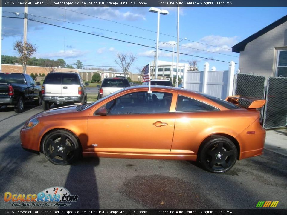2006 Chevrolet Cobalt SS Supercharged Coupe Sunburst Orange Metallic / Ebony Photo #3