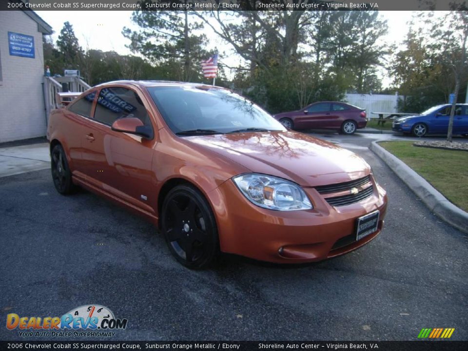 2006 Chevrolet Cobalt SS Supercharged Coupe Sunburst Orange Metallic / Ebony Photo #8