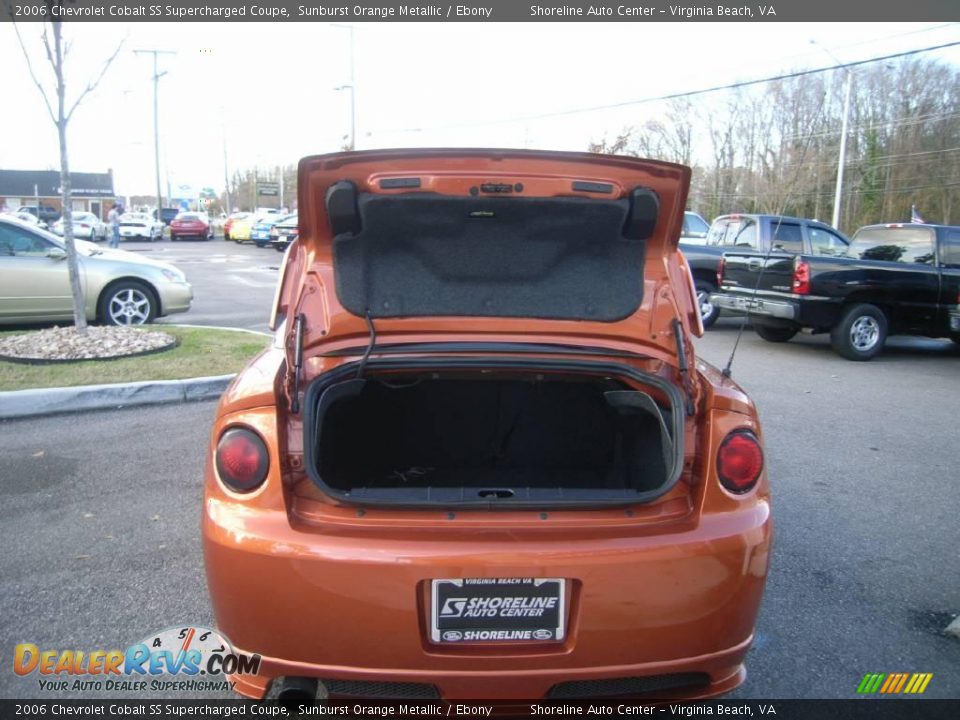 2006 Chevrolet Cobalt SS Supercharged Coupe Sunburst Orange Metallic / Ebony Photo #9