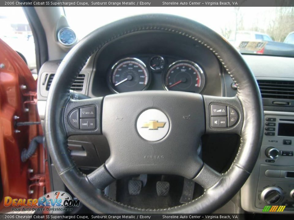 2006 Chevrolet Cobalt SS Supercharged Coupe Sunburst Orange Metallic / Ebony Photo #16