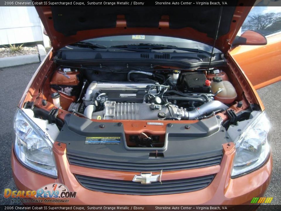 2006 Chevrolet Cobalt SS Supercharged Coupe Sunburst Orange Metallic / Ebony Photo #19