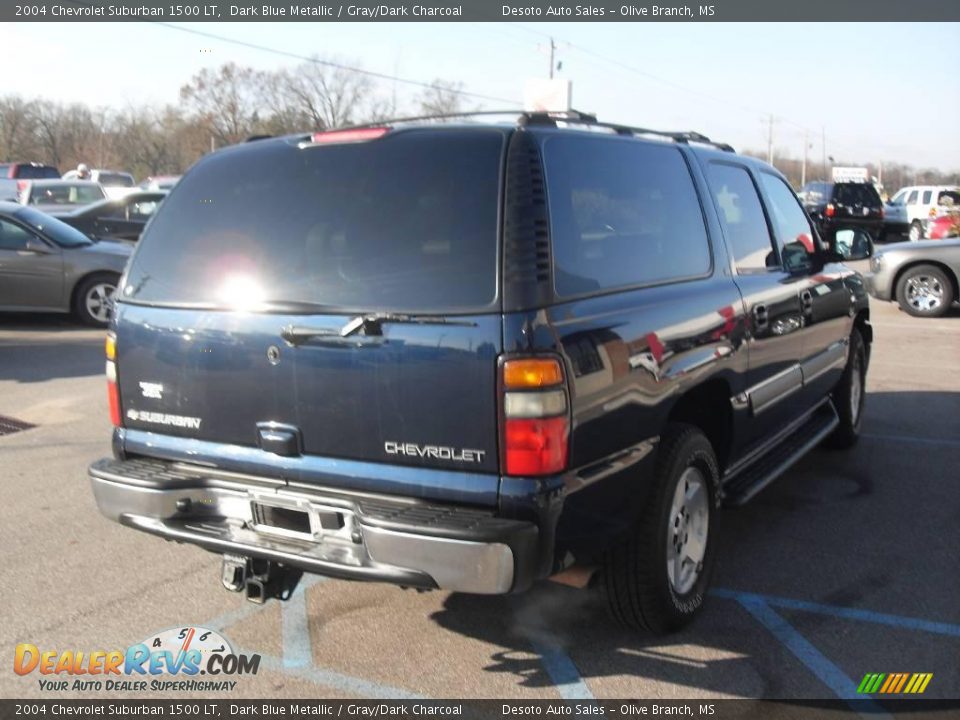 2004 Chevrolet Suburban 1500 LT Dark Blue Metallic / Gray/Dark Charcoal Photo #6