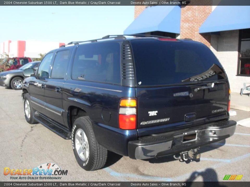 2004 Chevrolet Suburban 1500 LT Dark Blue Metallic / Gray/Dark Charcoal Photo #8