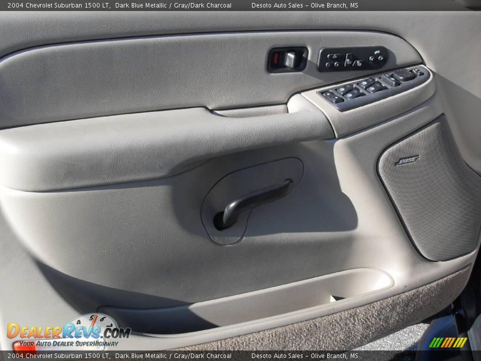 2004 Chevrolet Suburban 1500 LT Dark Blue Metallic / Gray/Dark Charcoal Photo #14
