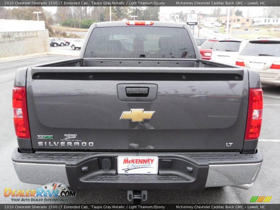 2010 Chevrolet Silverado 1500 LT Extended Cab Taupe Gray Metallic / Light Titanium/Ebony Photo #3
