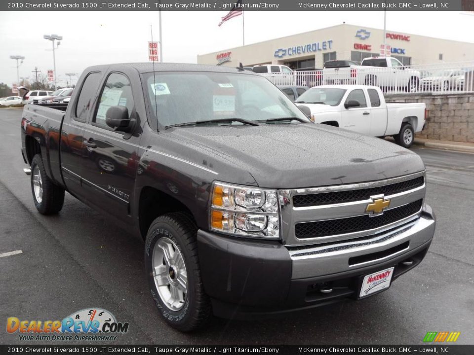 2010 Chevrolet Silverado 1500 LT Extended Cab Taupe Gray Metallic / Light Titanium/Ebony Photo #5