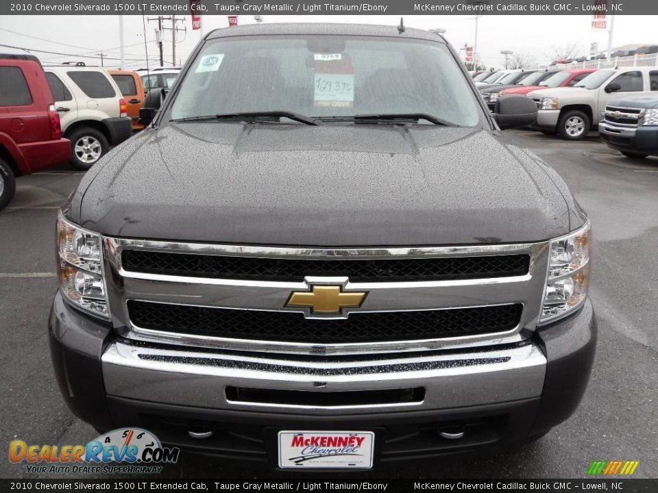 2010 Chevrolet Silverado 1500 LT Extended Cab Taupe Gray Metallic / Light Titanium/Ebony Photo #6