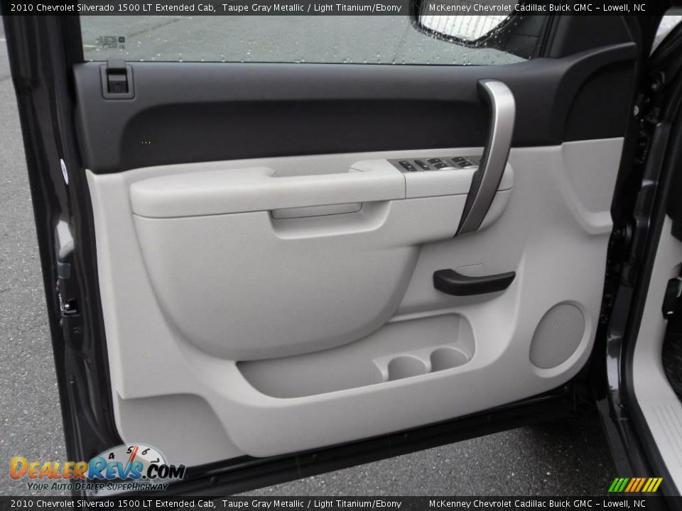 2010 Chevrolet Silverado 1500 LT Extended Cab Taupe Gray Metallic / Light Titanium/Ebony Photo #7