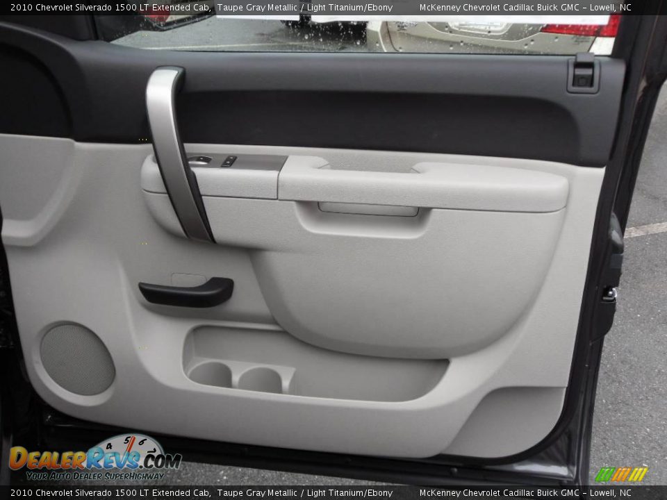 2010 Chevrolet Silverado 1500 LT Extended Cab Taupe Gray Metallic / Light Titanium/Ebony Photo #16