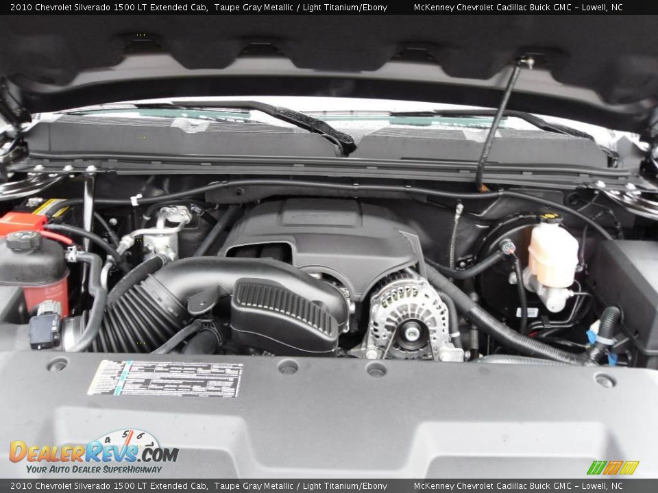 2010 Chevrolet Silverado 1500 LT Extended Cab Taupe Gray Metallic / Light Titanium/Ebony Photo #20