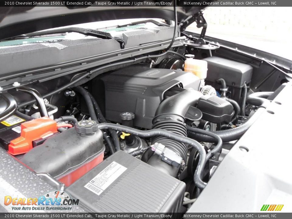 2010 Chevrolet Silverado 1500 LT Extended Cab Taupe Gray Metallic / Light Titanium/Ebony Photo #21