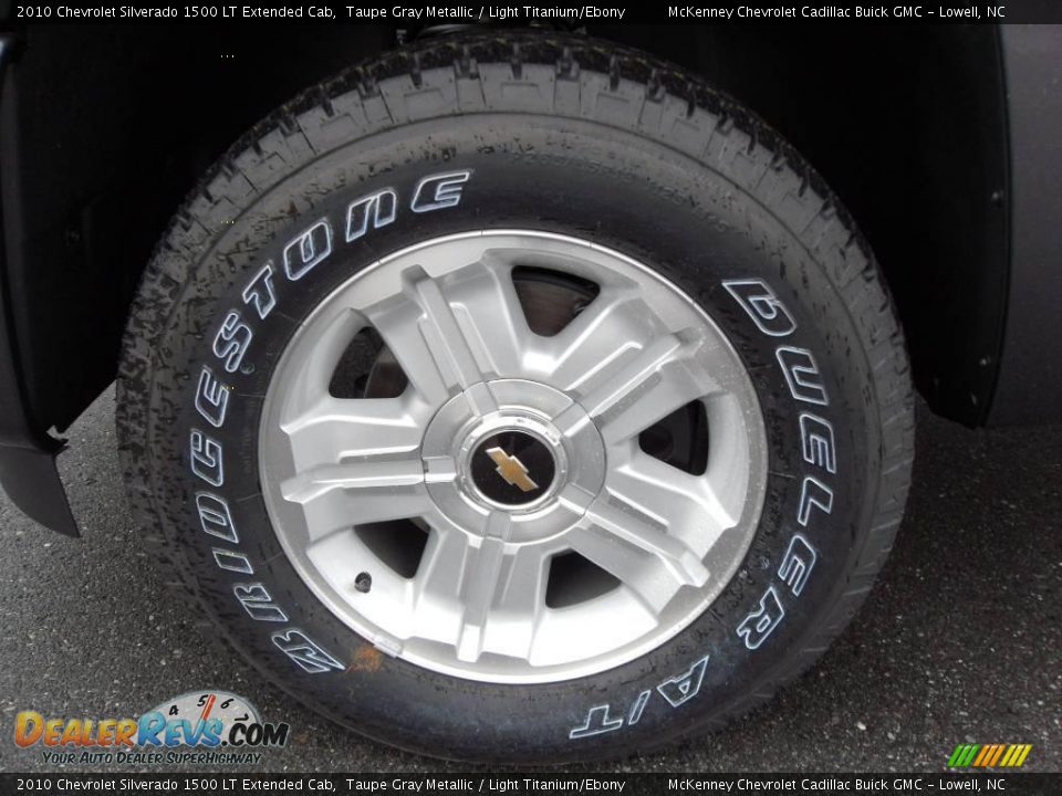 2010 Chevrolet Silverado 1500 LT Extended Cab Taupe Gray Metallic / Light Titanium/Ebony Photo #23
