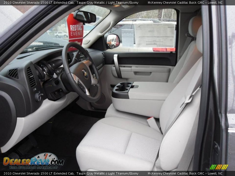2010 Chevrolet Silverado 1500 LT Extended Cab Taupe Gray Metallic / Light Titanium/Ebony Photo #24