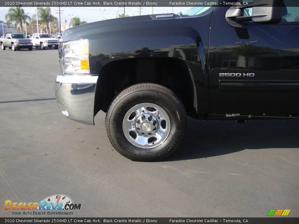 2010 Chevrolet Silverado 2500HD LT Crew Cab 4x4 Black Granite Metallic / Ebony Photo #4