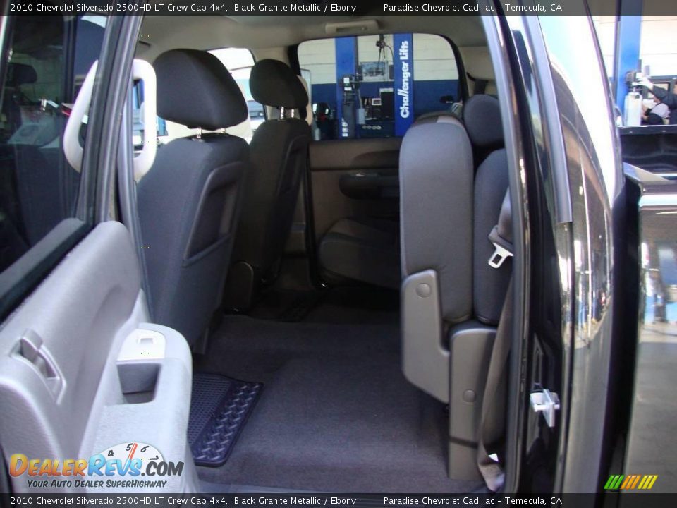 2010 Chevrolet Silverado 2500HD LT Crew Cab 4x4 Black Granite Metallic / Ebony Photo #15