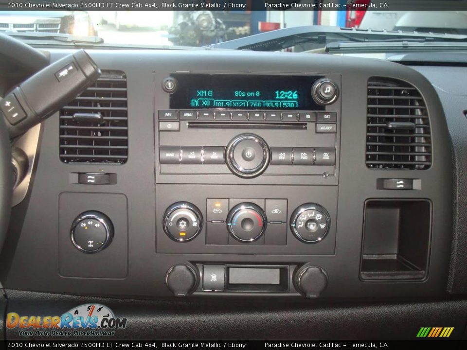 2010 Chevrolet Silverado 2500HD LT Crew Cab 4x4 Black Granite Metallic / Ebony Photo #17